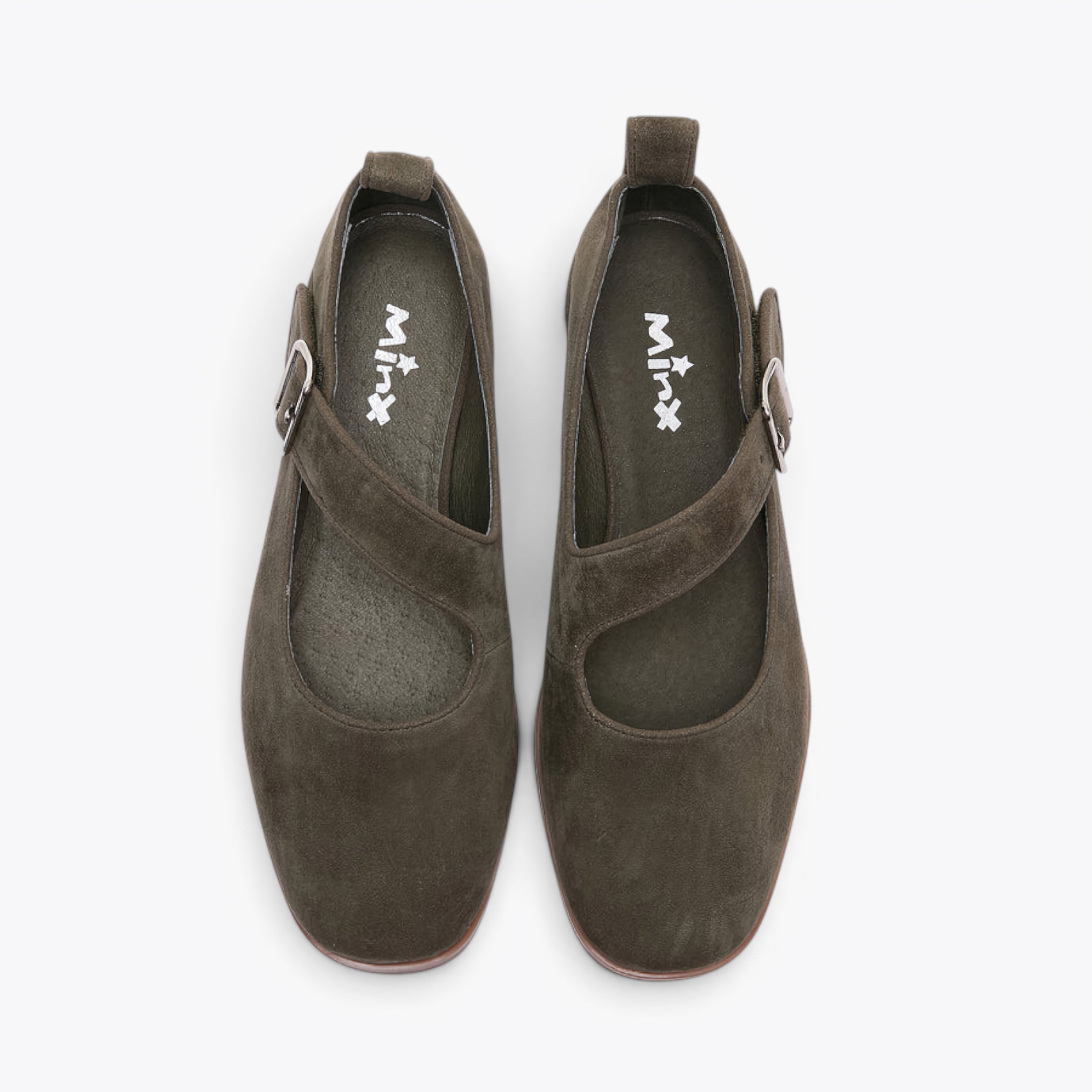 MINX AVELINE KHAKI SUEDE
