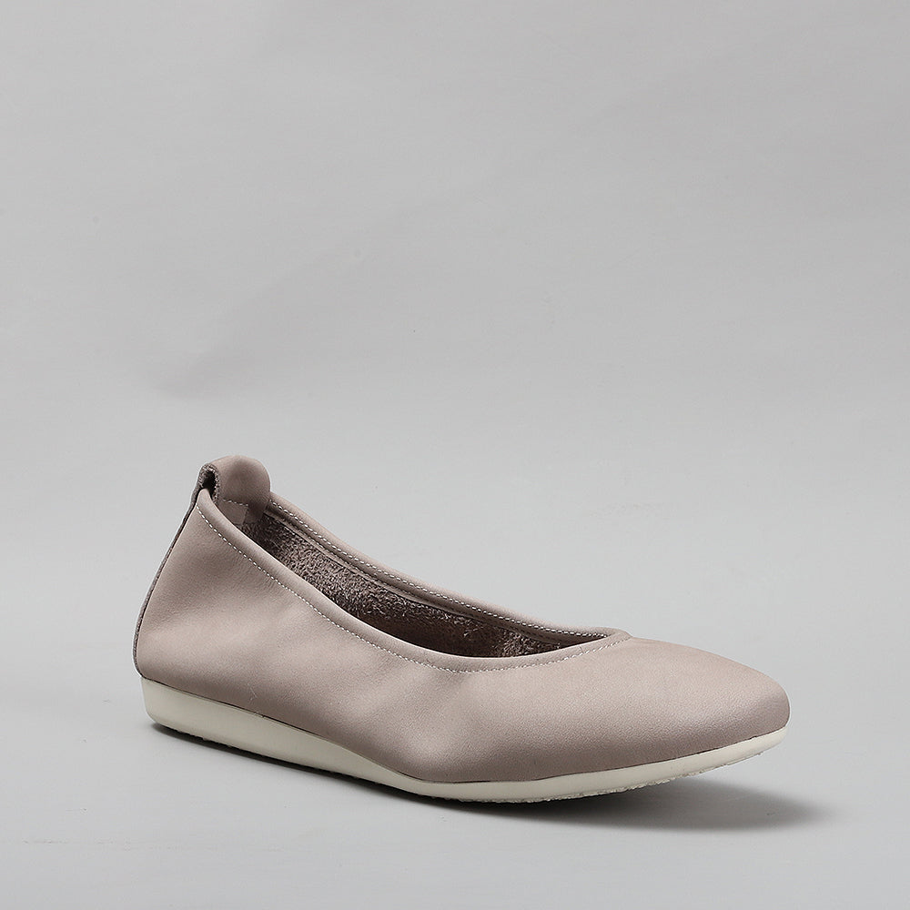 LESANSA BARBIE TAUPE - Women Belle Flats - Collective Shoes 