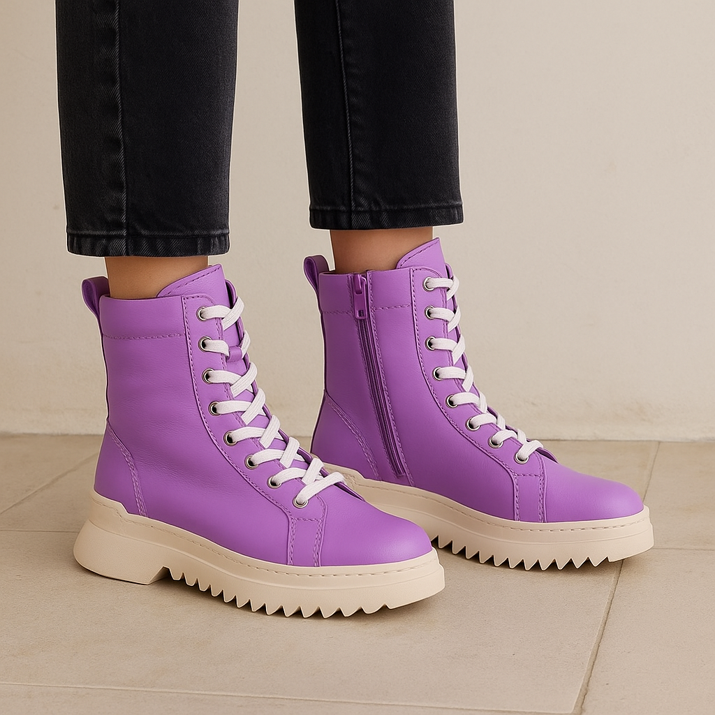 LE SANSA NAOMI VIOLET - Women Boots - Collective Shoes 
