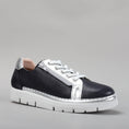 Load image into Gallery viewer, LESANSA BEAGLE NAVY SILVER - Women sneakers - Collective Shoes 
