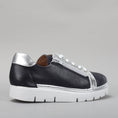 Load image into Gallery viewer, LESANSA BEAGLE NAVY SILVER - Women sneakers - Collective Shoes 
