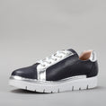 Load image into Gallery viewer, LESANSA BEAGLE NAVY SILVER - Women sneakers - Collective Shoes 
