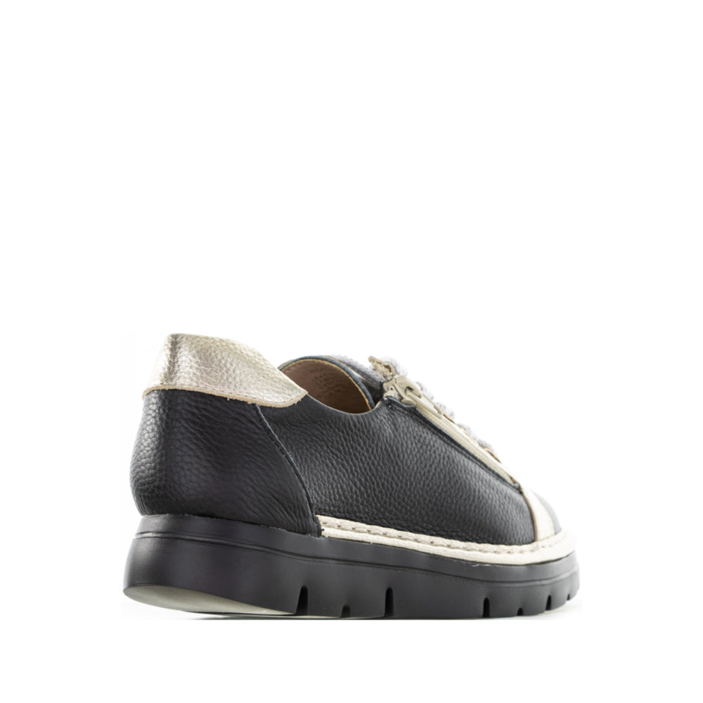 LE SANSA BEAGLE BLACK GOLD - Women sneakers - Collective Shoes 