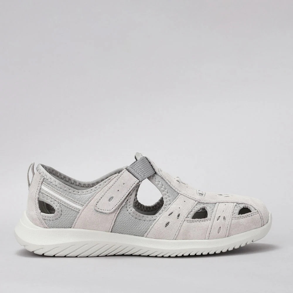 CC RESORTS BERNICE LT GREY - Women Flats - Collective Shoes 