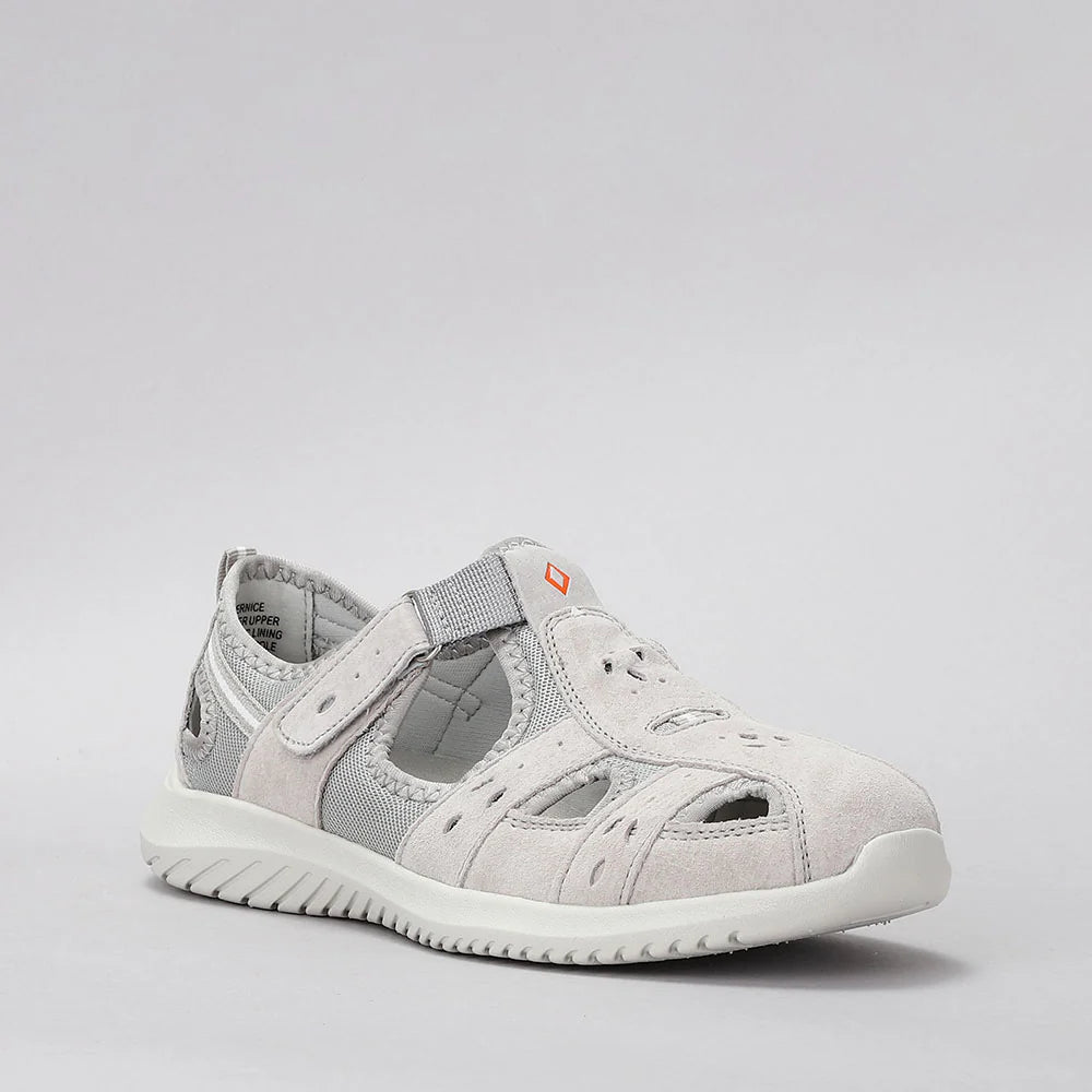 CC RESORTS BERNICE LT GREY - Women Flats - Collective Shoes 