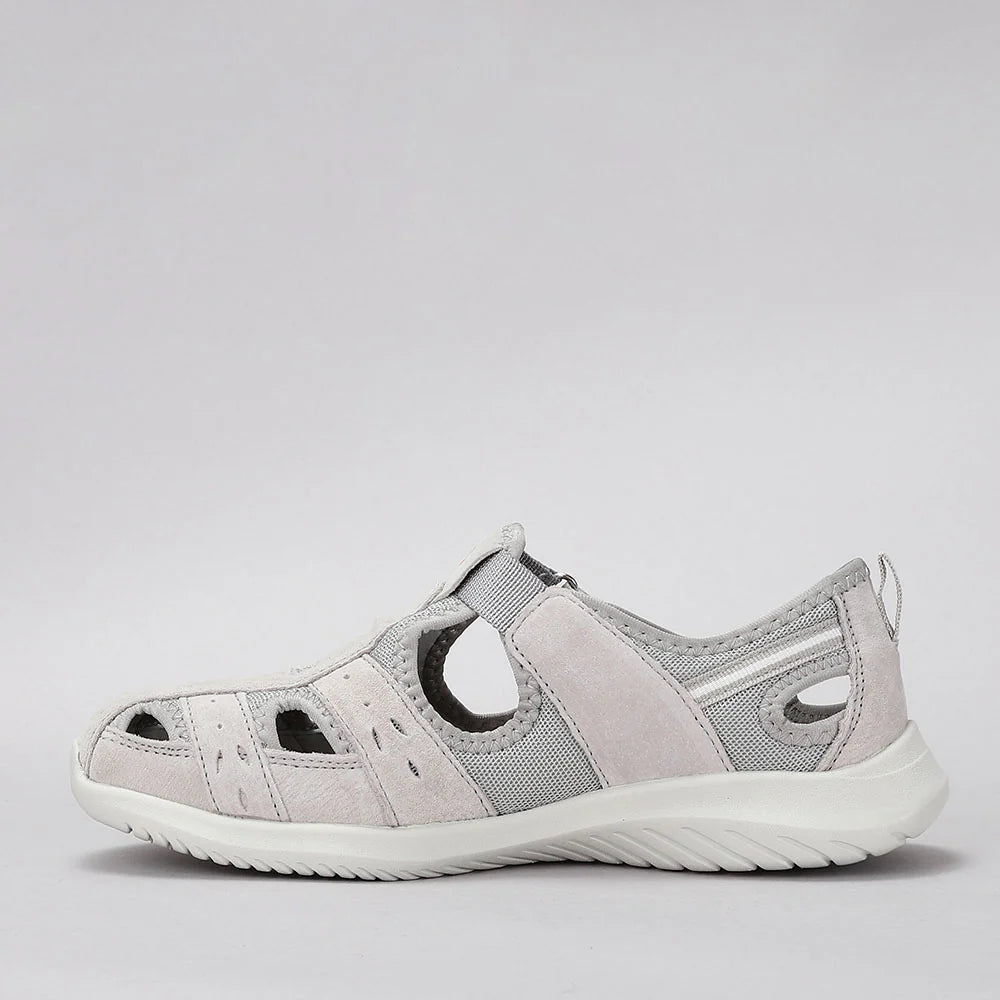 CC RESORTS BERNICE LT GREY - Women Flats - Collective Shoes 