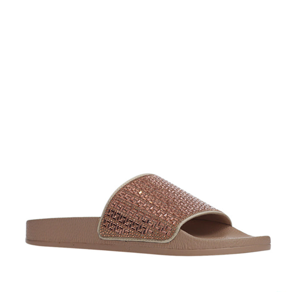 ALFIE & EVIE BILLIE NUDE - Women Slides - Collective Shoes 