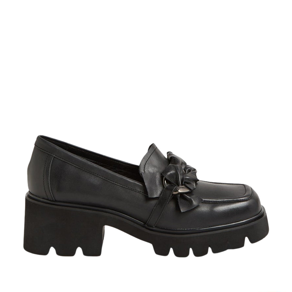 DJANGO & JULIETTE BIZMO BLACK - Women Loafers - Collective Shoes 