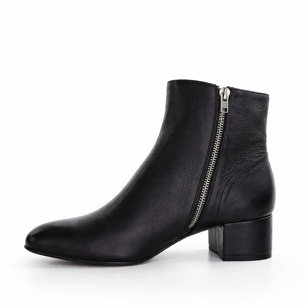 DJANGO & JULIETTE BELMONT BLACK COGNAC - Women Boots - Collective Shoes 