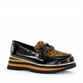 Load image into Gallery viewer, DJANGO & JULIETTE EAILA BLACK TAN - Women Loafers - Collective Shoes 
