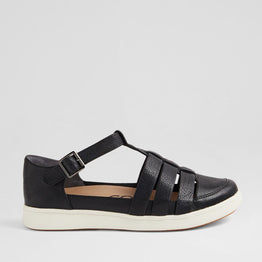 ZIERA DIANEY BLACK WHITE - Women Sandals - Collective Shoes 