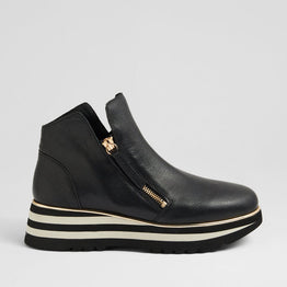 DJANGO & JULIETTE EVOL BLACK - Women Boots - Collective Shoes 