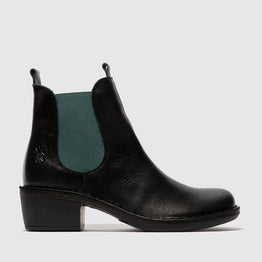 FLY LONDON MEME GROUND GREEN - Women Boots - Collective Shoes 