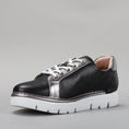Load image into Gallery viewer, LESANSA BEAGLE BLACK PEWTER - Women sneakers - Collective Shoes 
