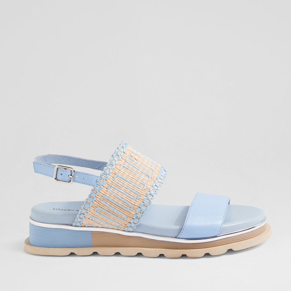 DJANGO & JULIETTE CORSETT BLUE - Women Sandals - Collective Shoes 