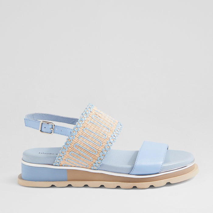 DJANGO & JULIETTE CORSETT BLUE - Women Sandals - Collective Shoes 