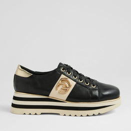 DJANGO & JULIETTE EDGEY BLACK - MILK - Women Sneakers - Collective Shoes 