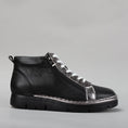 Load image into Gallery viewer, LE SANSA BOBBY BLACK PEWTER - Women Boots - Collective Shoes 
