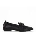 Load image into Gallery viewer, TAMARA LONDON BORGE BLACK - Women Belle Flats - Collective Shoes 
