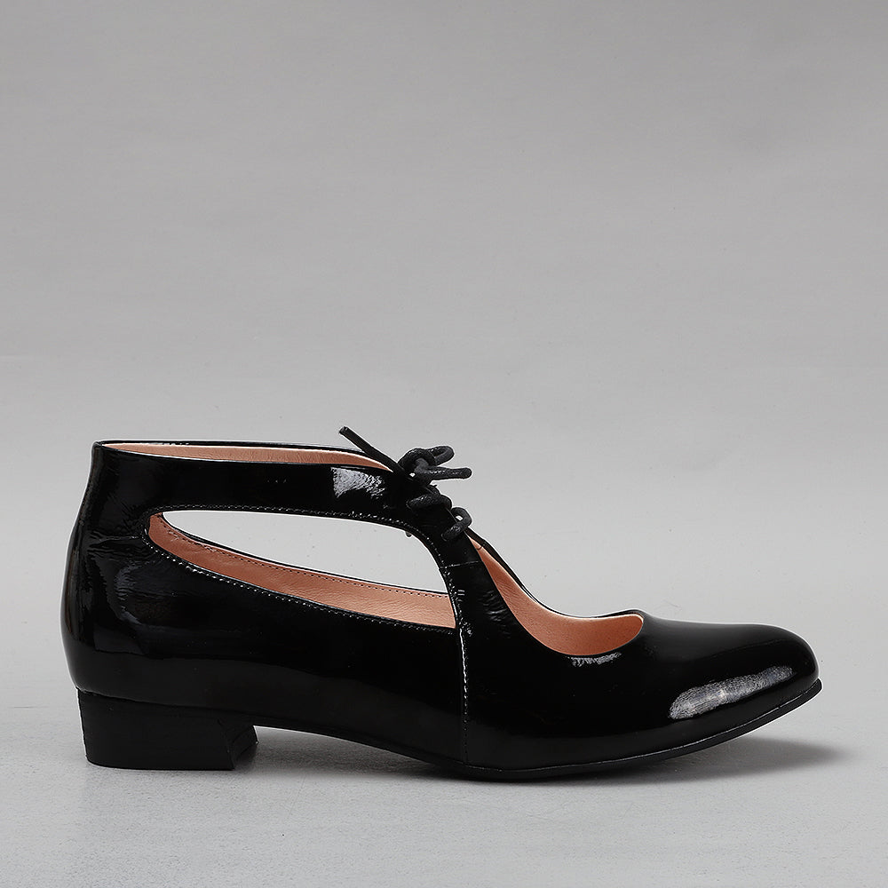 LE SANSA BOSS BLACK PATENT - Women Sandals - Collective Shoes 