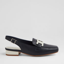 DJANGO & JULIETTE BOSSYS NAVY IVORY - Women Sandals - Collective Shoes 