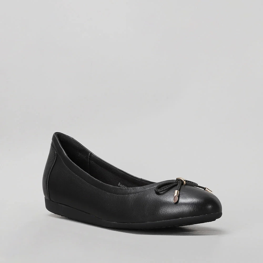 LE SANSA BOUNCE BLACK - Women Belle Flats - Collective Shoes 