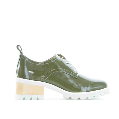 BRESLEY DAYA OLIVE PATENT - Women Casuals - Collective Shoes 