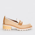 Load image into Gallery viewer, BRESLEY DELMIRA BEIGE COMBO - Women Loafers - Collective Shoes 
