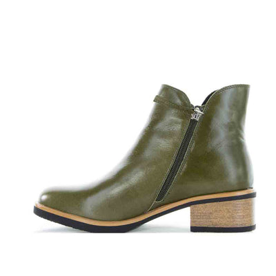 BRESLEY DOLOMITE OLIVE - Women Boots - Collective Shoes 