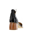 Load image into Gallery viewer, BRESLEY PLISSE BLACK PATENT - Women Sandals - Collective Shoes 
