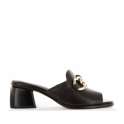 BRESLEY POLISH BLACK - Women Heels - Collective Shoes 