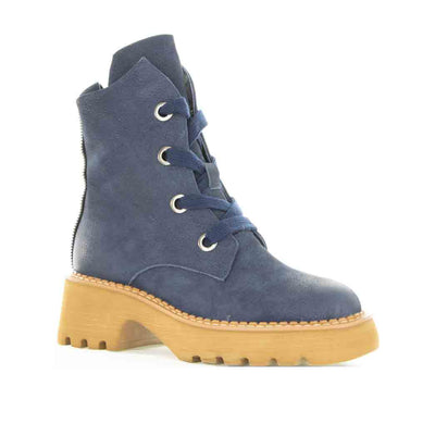 BRESLEY SABRE NAVY NUBUCK - Women Boots - Collective Shoes 
