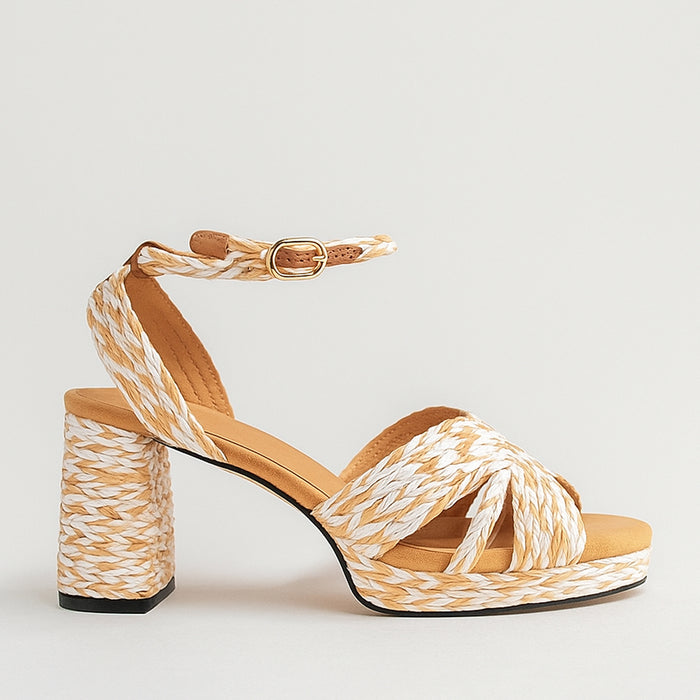 BRESLEY SHERIFF BONE MULTI - Women Sandals - Collective Shoes 