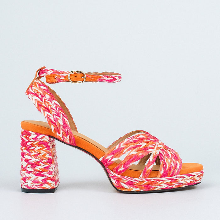 BRESLEY SHERIFF PINK MULTI - Women Sandals - Collective Shoes 