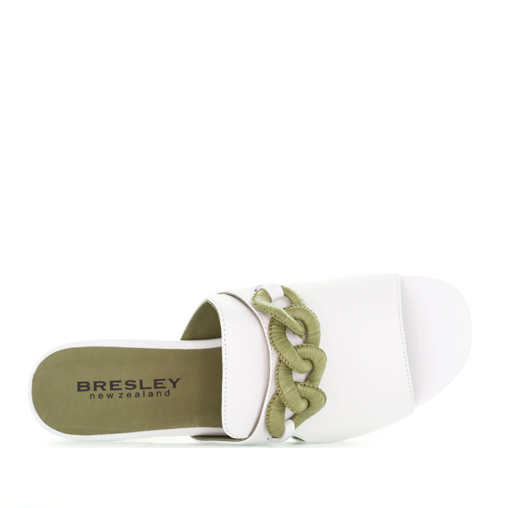 BRESLEY ADDER WHITE - Women Heels - Collective Shoes 