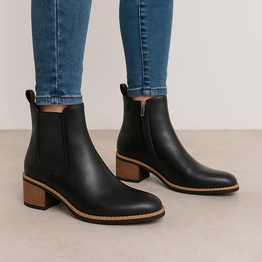 BRESLEY DOLL BLACK - Women Boots - Collective Shoes 