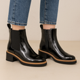 Load image into Gallery viewer, BRESLEY PATROL BLACK PATENT - Women Boots - Collective Shoes 
