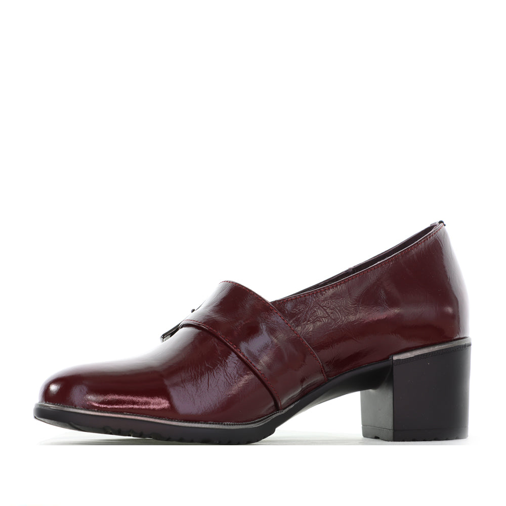 BRESLEY RATTLE BORDO - Women Heels - Collective Shoes 