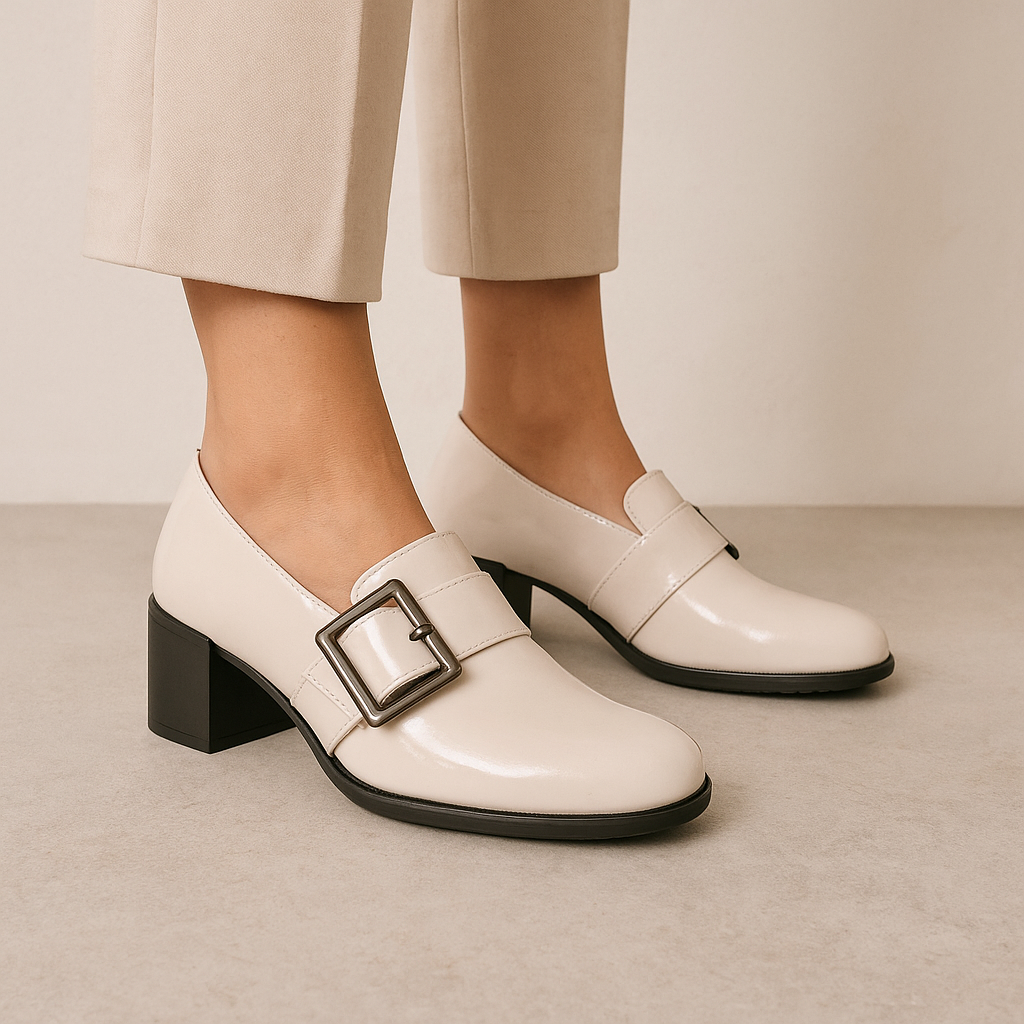 BRESLEY RATTLE VANILLA - Women Heels - Collective Shoes 