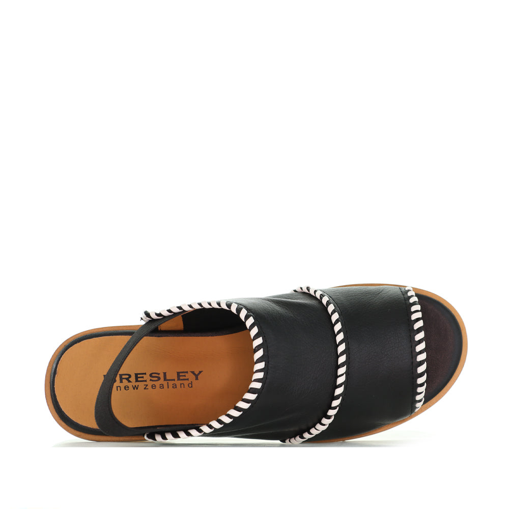 BRESLEY SERENADE BLACK BONE - Women Sandals - Collective Shoes 