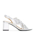 Load image into Gallery viewer, BRESLEY SHIRAZI SILVER - Women Sandals - Collective Shoes 

