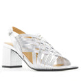 Load image into Gallery viewer, BRESLEY SHIRAZI SILVER - Women Sandals - Collective Shoes 
