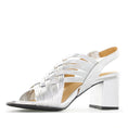 Load image into Gallery viewer, BRESLEY SHIRAZI SILVER - Women Sandals - Collective Shoes 

