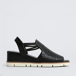BRESLEY SLED BLACK - Women Sandals - Collective Shoes 