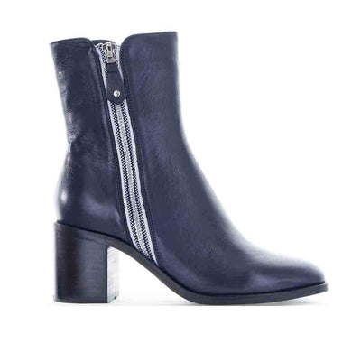 BRESLEY SAGO NAVY BLACK SOLE - Women Boots - Collective Shoes 