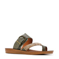 Load image into Gallery viewer, LOS CABOS BRIA KHAKI - Women Flats - Collective Shoes 
