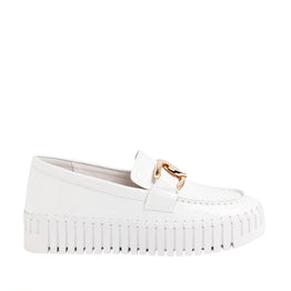 DJANGO & JULIETTE BRONTIS WHITE PATENT