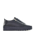 Load image into Gallery viewer, DJANGO & JULIETTE BUCKLEY NAVY - Women Sneakers - Collective Shoes 
