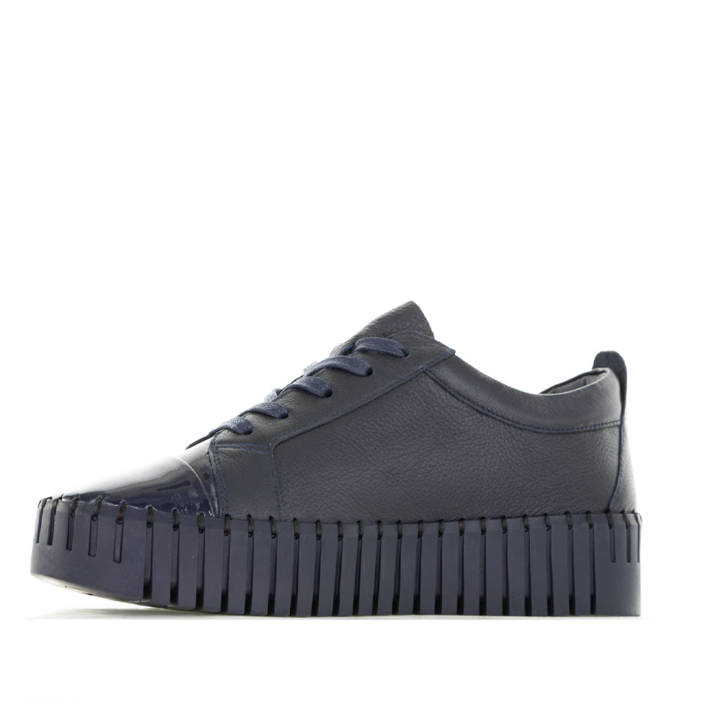 DJANGO & JULIETTE BUCKLEY NAVY - Women Sneakers - Collective Shoes 