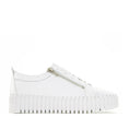 Load image into Gallery viewer, DJANGO & JULIETTE BUCKLEY WHITE - Women Sneakers - Collective Shoes 
